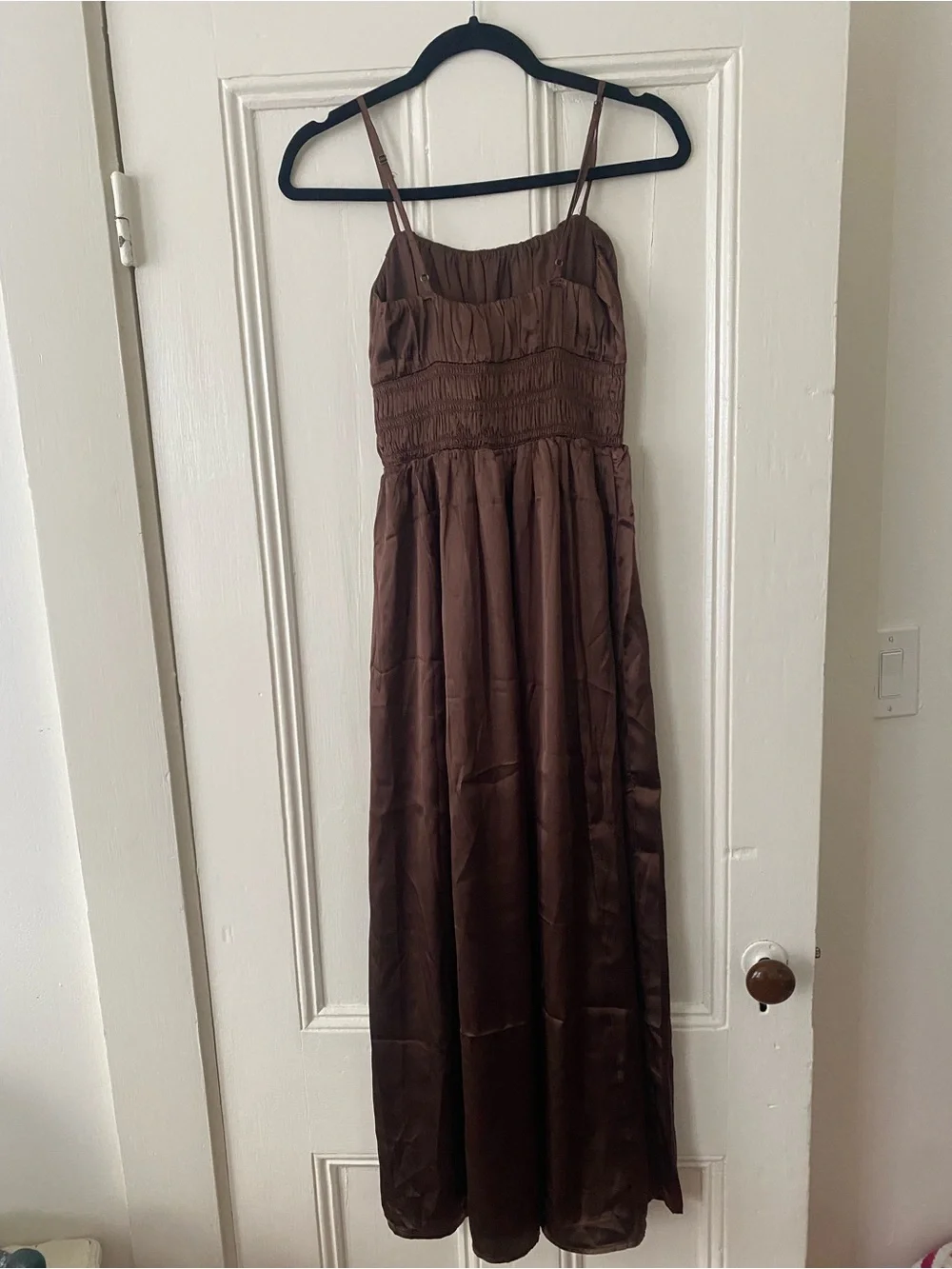Abercrombie & Fitch satin maxi